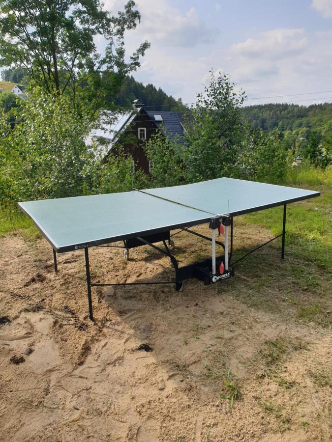 Erzgebirgshuette Villa Pobershau Bagian luar foto