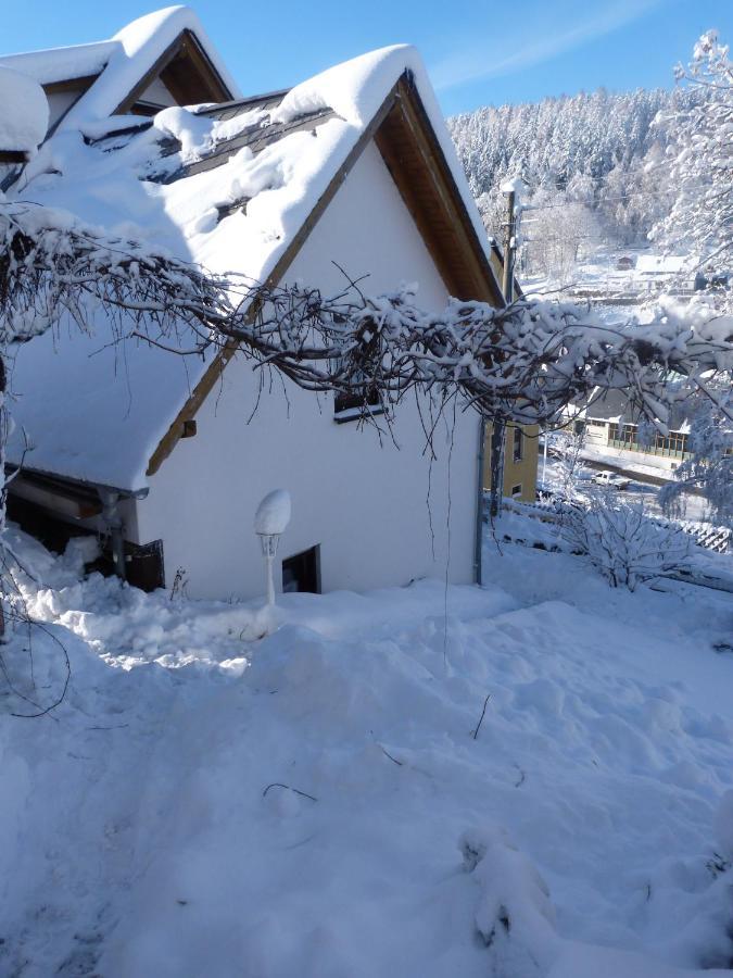 Erzgebirgshuette Villa Pobershau Bagian luar foto